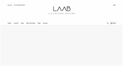 Desktop Screenshot of laapparelbuyers.com